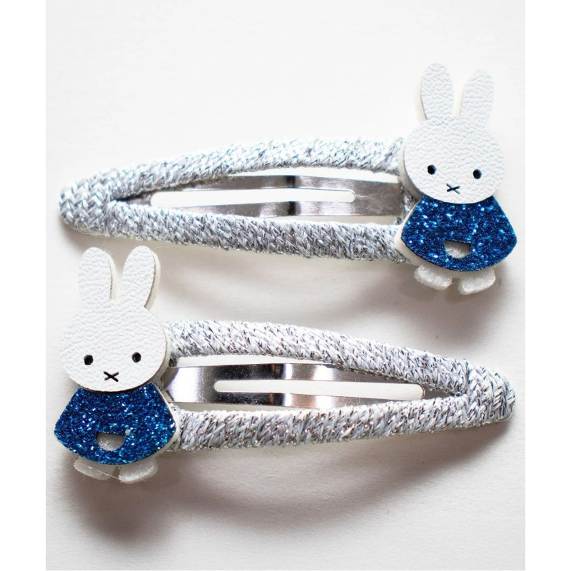 Spinki do włosów MIFFY - niebieskie,...