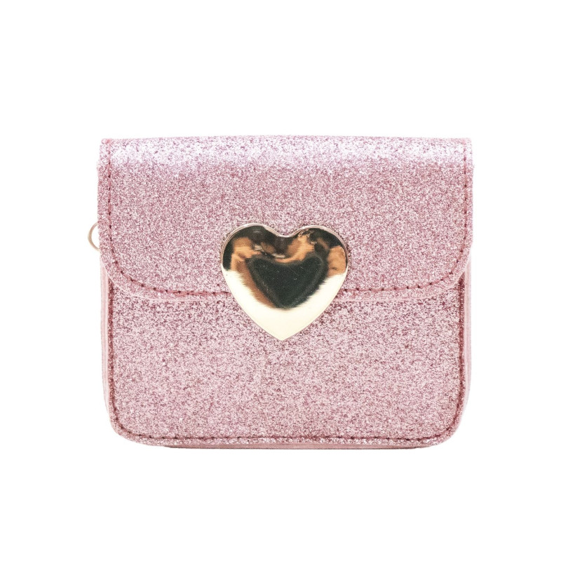 Torebka na ramię MINI LOVE – różowa