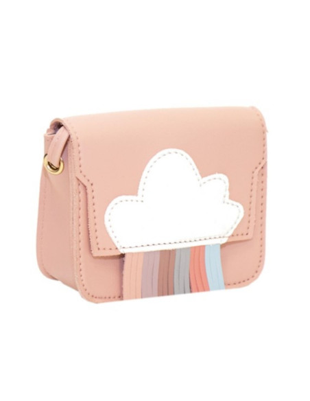 Torebka na ramię RAINBOW MINI - różowa