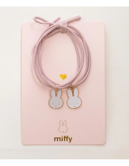 Gumki do włosów / bransoletki - Miffy, 2 szt.