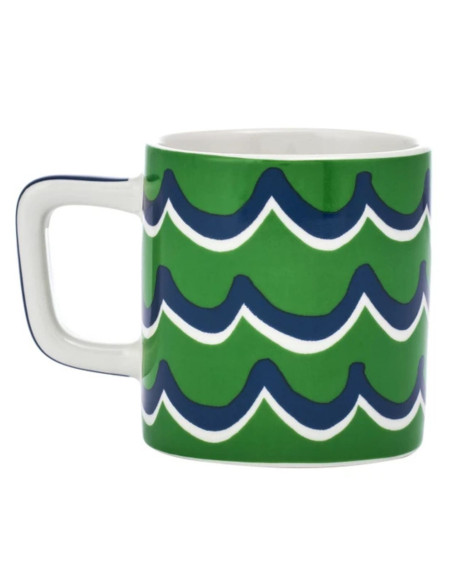 La Cafetière Ceramiczna filiżanka do espresso Cyan Tides, Zielona, 120 ml