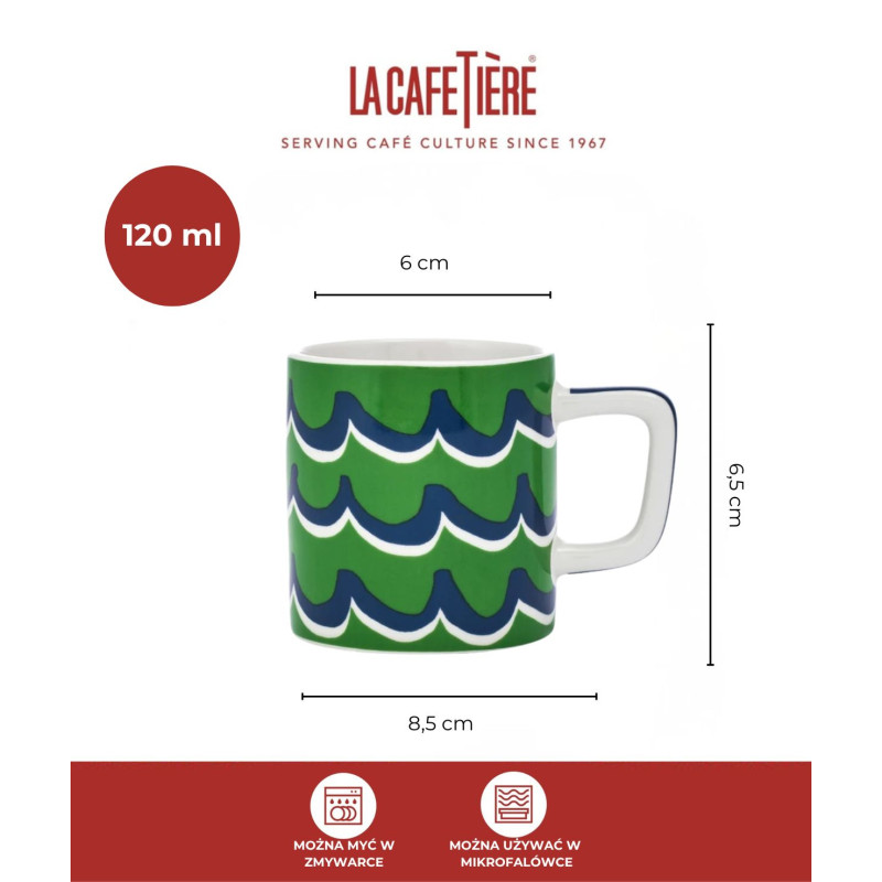 La Cafetière Ceramiczna filiżanka do...