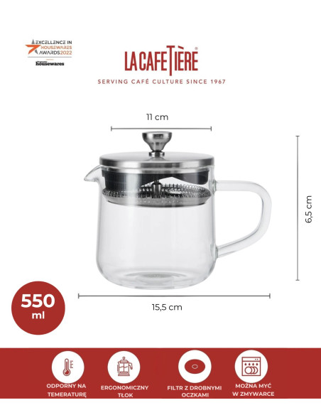La Cafetière Czajnik do herbaty 550 ml