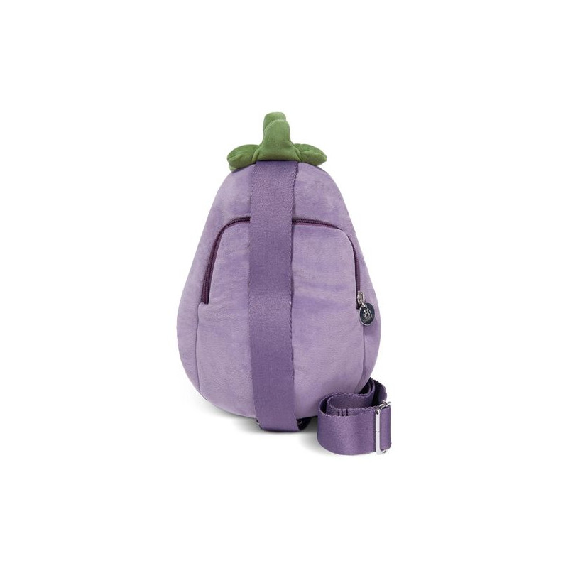 Torebka na Ramię Zabawny Bakłażan 28 cm