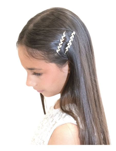 Spinki/wsuwki do włosów „ROYAL” – Isaline, 2 szt.