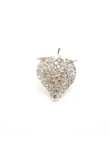 Ozdobny Pin „ROYAL” – Truskawka