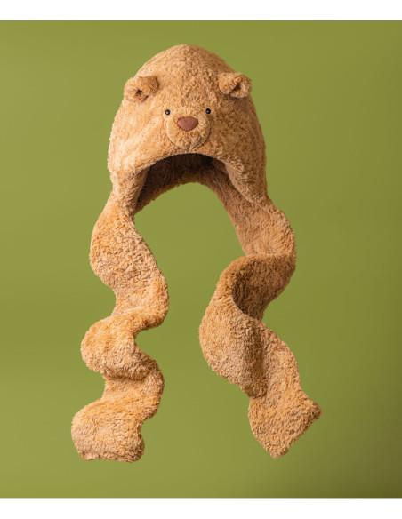 Miś Bartłomiej Czapka Otulająca 33 cm