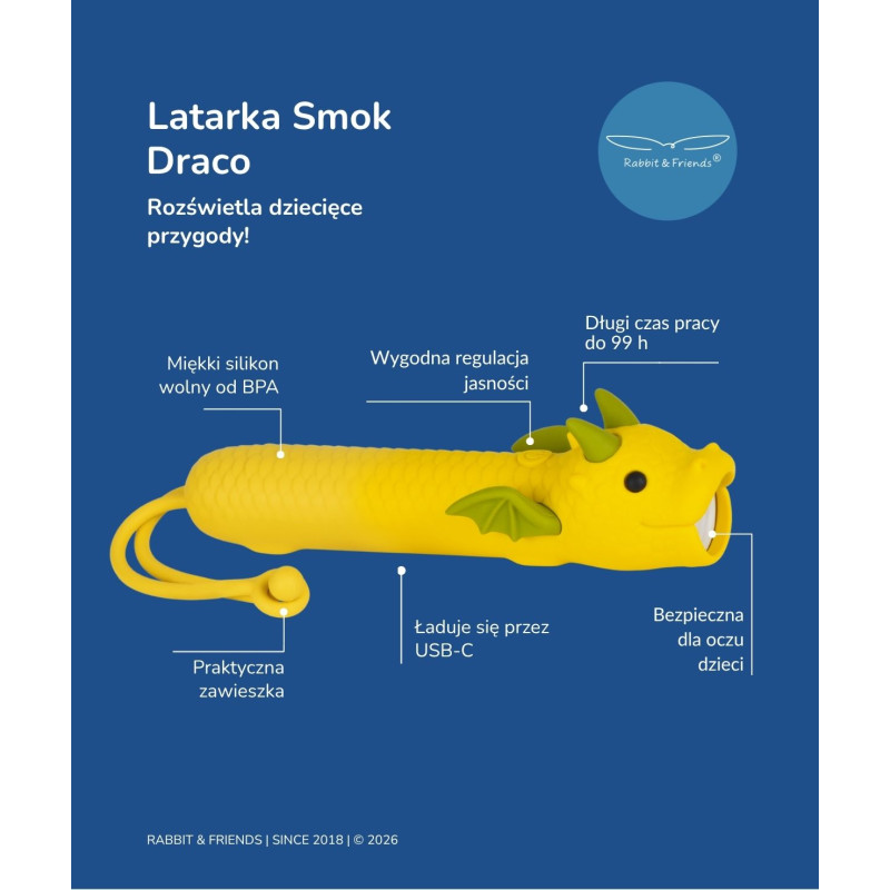 Latarka Smok DRACO