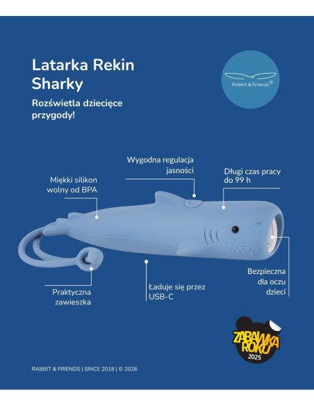 Latarka Rekin SHARKY