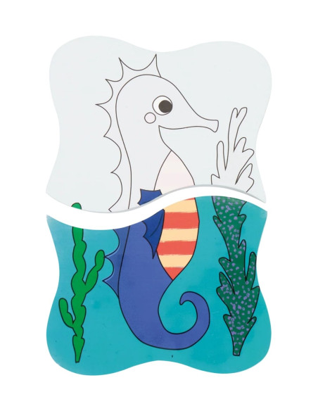 Puzzle wodne zmieniające kolory - Ocean