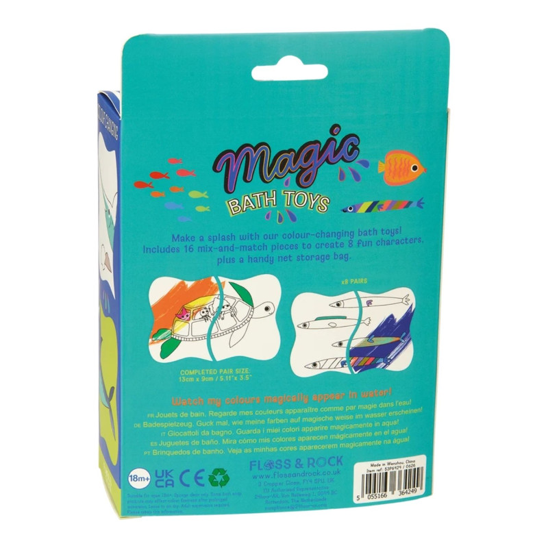 Puzzle wodne zmieniające kolory - Ocean