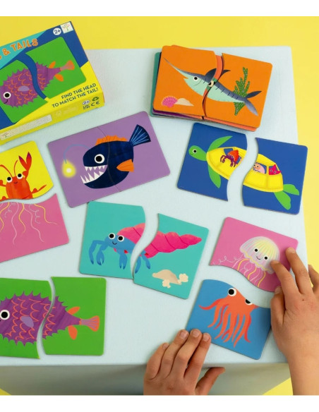 Edukacyjna gra dla dzieci „Dopasuj obrazki” - box 12 sztuk