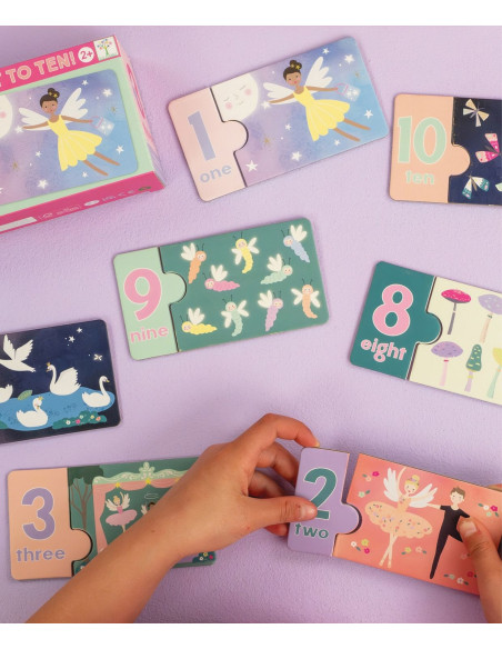 Edukacyjna gra dla dzieci „Policz do dziesięciu” - box 12 sztuk