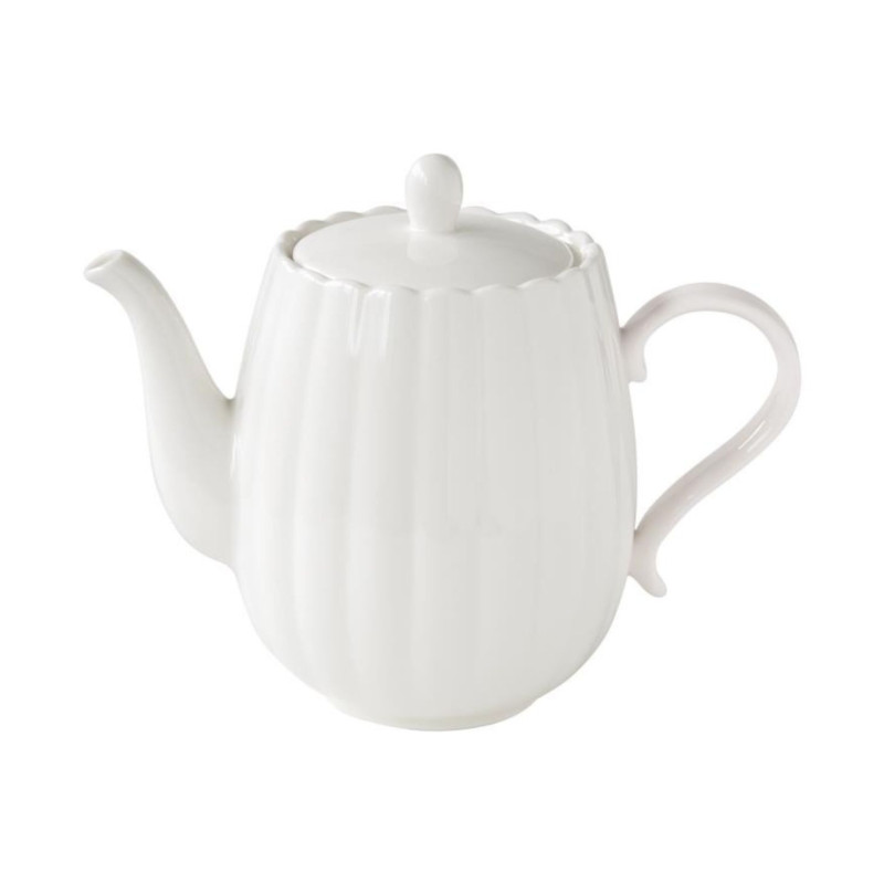 Dzbanek Porcelanowy Biały 850 ml
