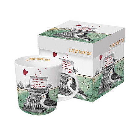 Just love You kubek porcelanowy