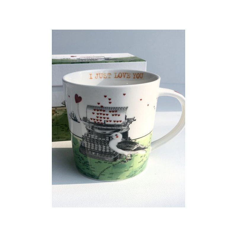 Just love You kubek porcelanowy