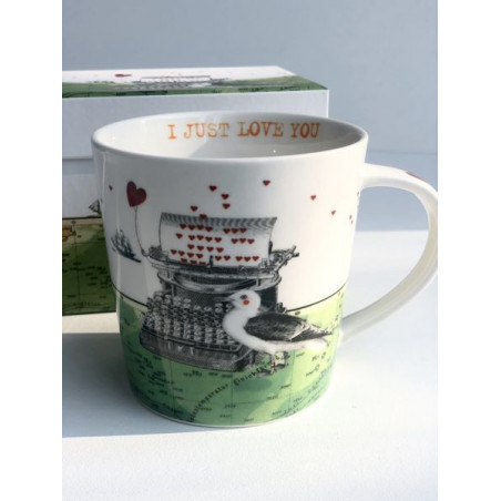 Just love You kubek porcelanowy