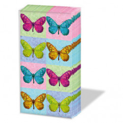 Chusteczki 21.5x22cm 4 warstwowe