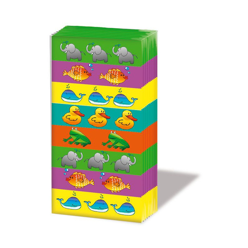 Chusteczki 21.5x22cm 4 warstwowe