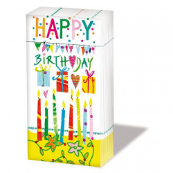 Chusteczki 21.5x22cm 4 warstwowe