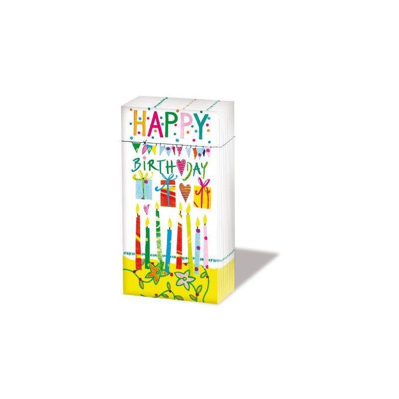 Chusteczki 21.5x22cm 4 warstwowe