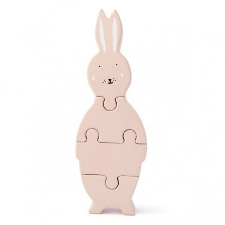 Mrs Rabbit  Drewniane puzzle
