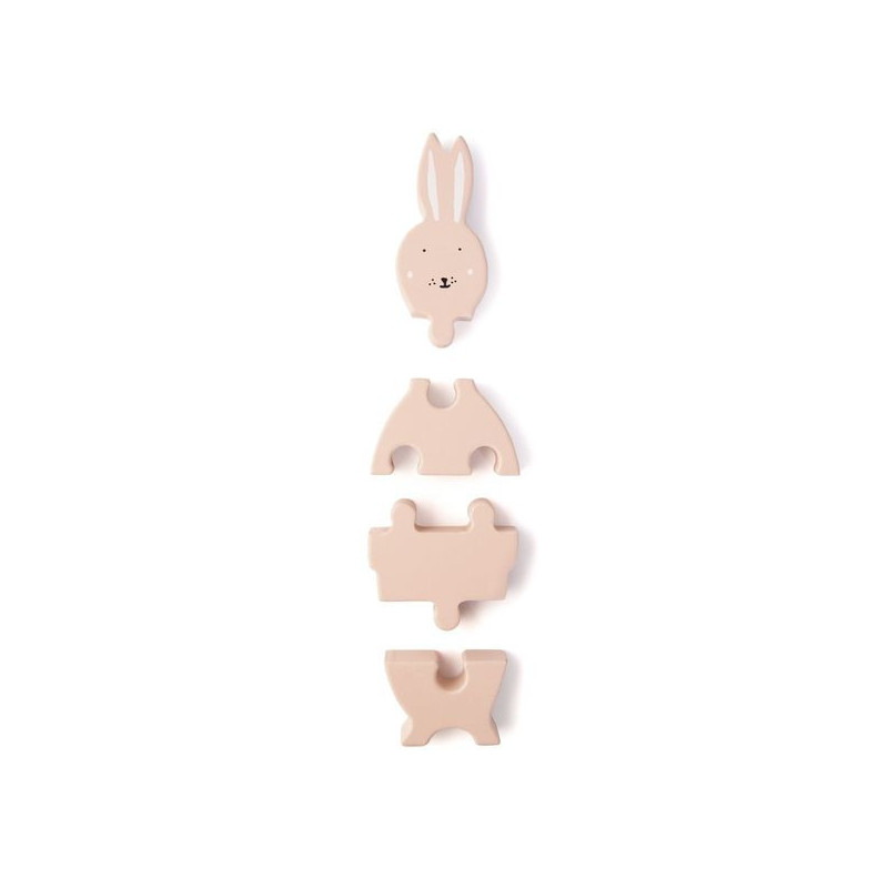 Mrs Rabbit  Drewniane puzzle