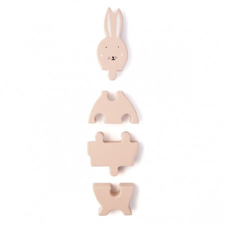 Mrs Rabbit  Drewniane puzzle