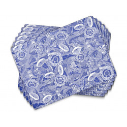 Blue Room podkładki 6szt.