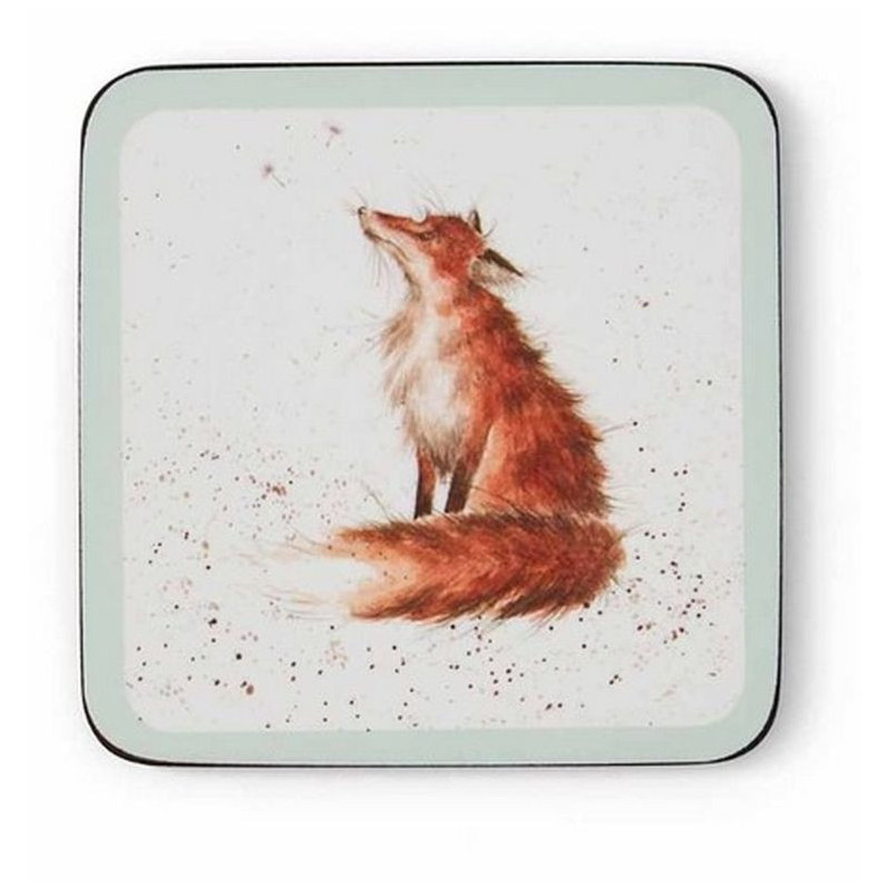 Wrendale Fox Podkładki pod szklanki 8szt
