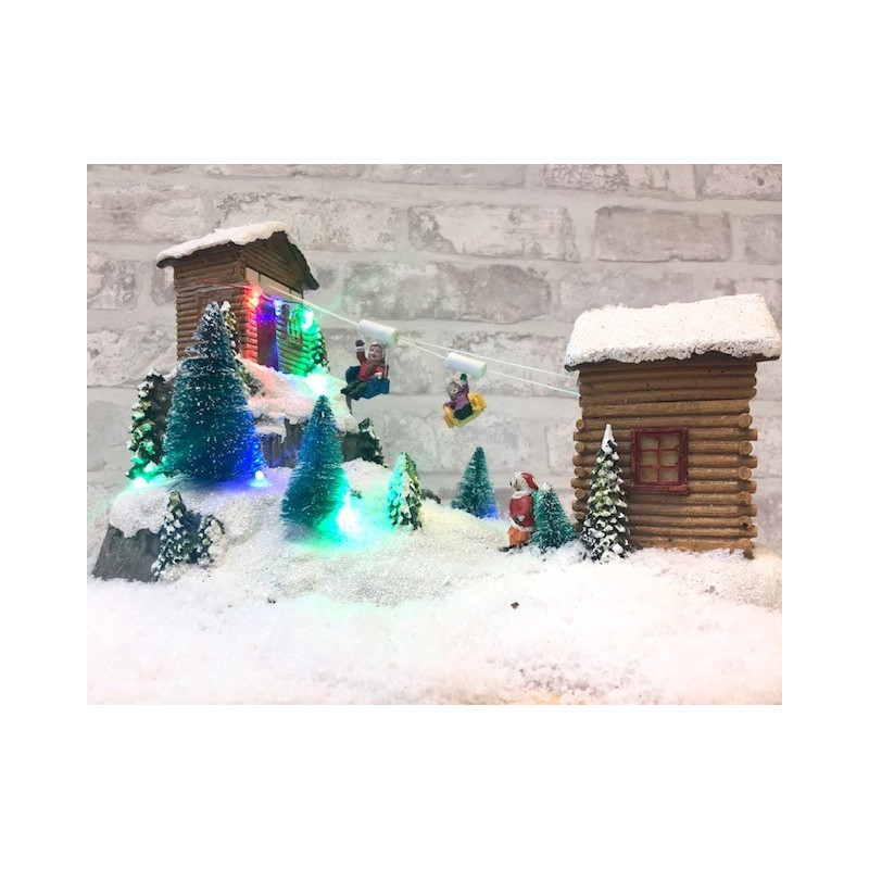 Ozdoba Świąteczna Wyciąg Narciarski