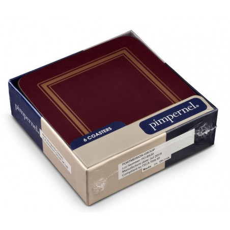 Burgundy Classic 6szt Małe