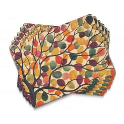 Dancing Branches podkładki średnie 6szt.