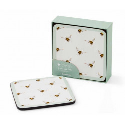 Wrendale Bee Podkładki małe 6szt. 2