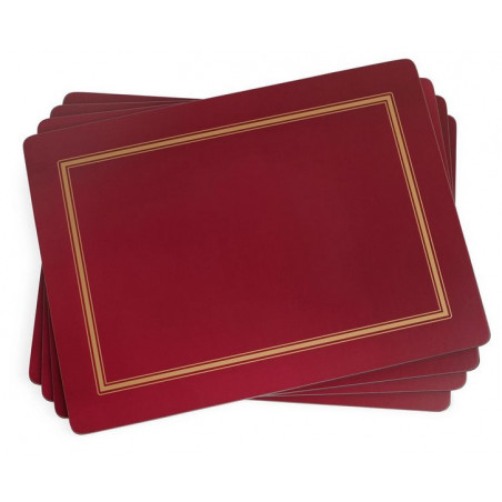 Burgundy Classic duże 4szt.