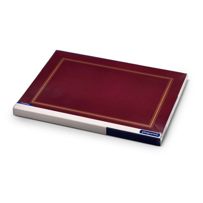 Burgundy Classic duże 4szt.
