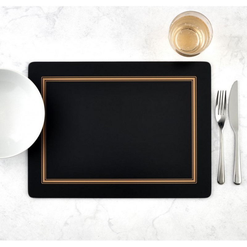 Black Classic podkładki na stół 6szt.