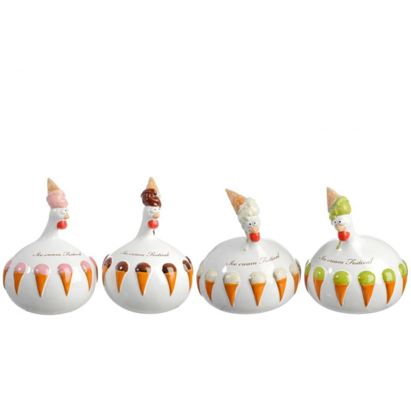 Zabawny Kurczak z Lodami 21 cm