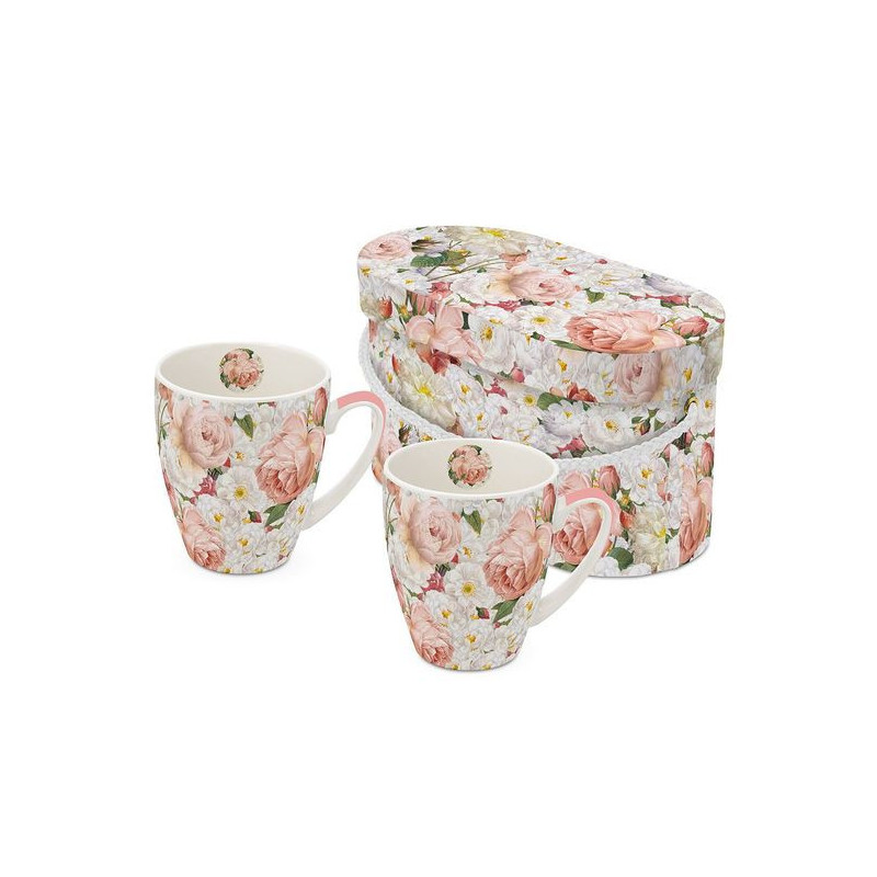 Róże Komplet 2-óch kubków