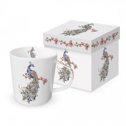 Green Peacock Kubek w pudełku