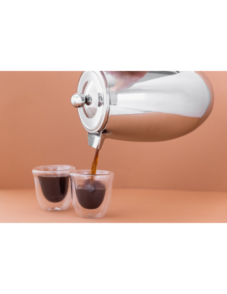 La Cafetiere Zaparzacz Srebrny 1 litr