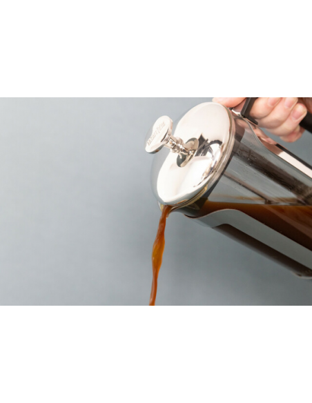 Zaparzacz do Kawy Typu French Press La Cafetiere Roma, kolor Srebrny, 1 litr