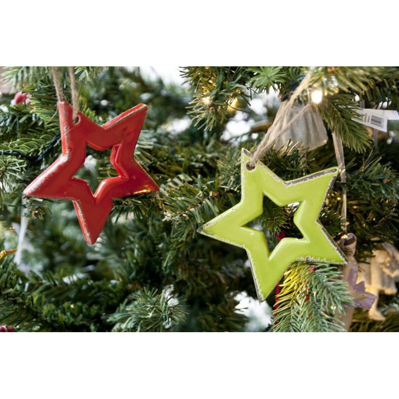 Ceramiczna gwiazdka 1 szt