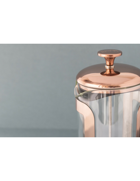 Zaparzacz do Kawy Typu French Press La Cafetiere Roma, kolor Miedziany. 1 litr