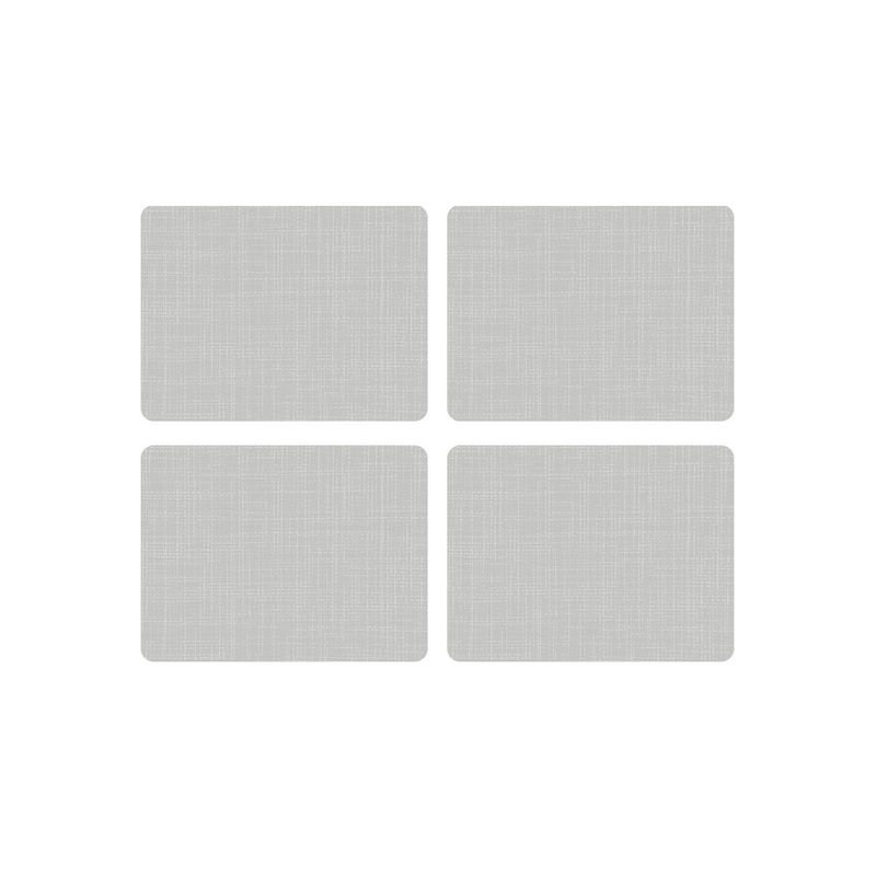 Szare Włókno Podkładki duże 4 szt.