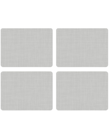 Szare Włókno Podkładki duże 4 szt.