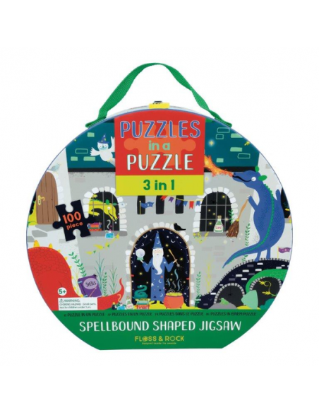 Czarodziejski Zamek Puzzle 100 elementów