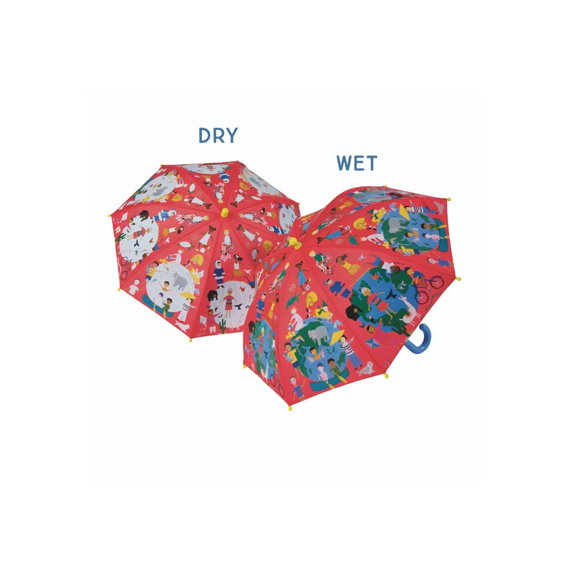 Jeden Świat Parasolka Zmieniająca...