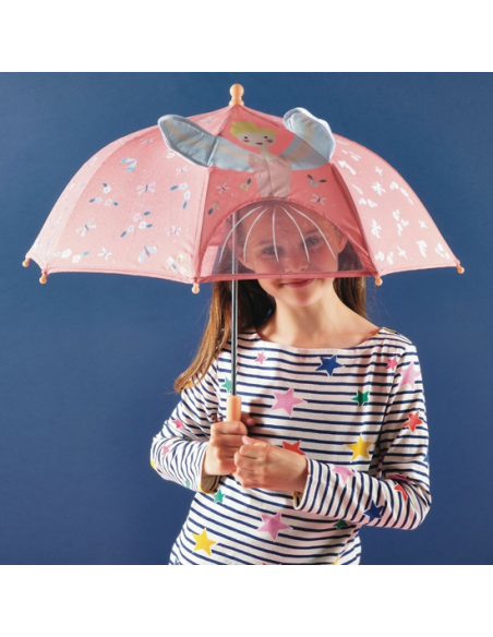 Baletnice Parasolka Zmieniająca Kolory z Okienkiem