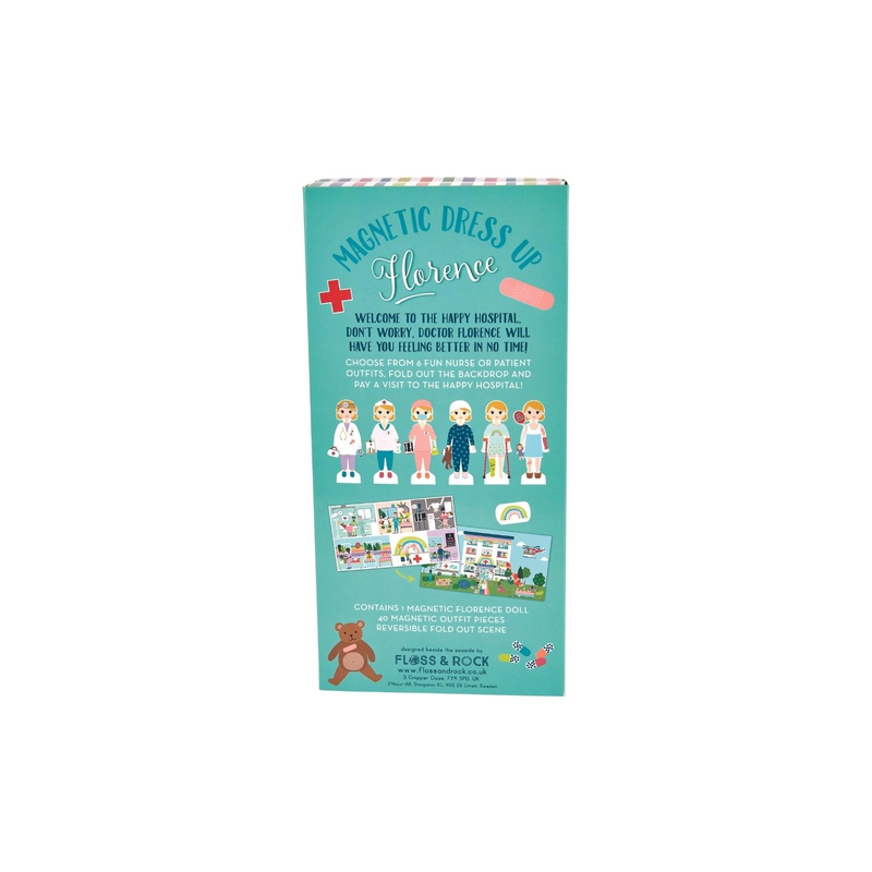 Magnetyczna ubieranka - lalka Florence